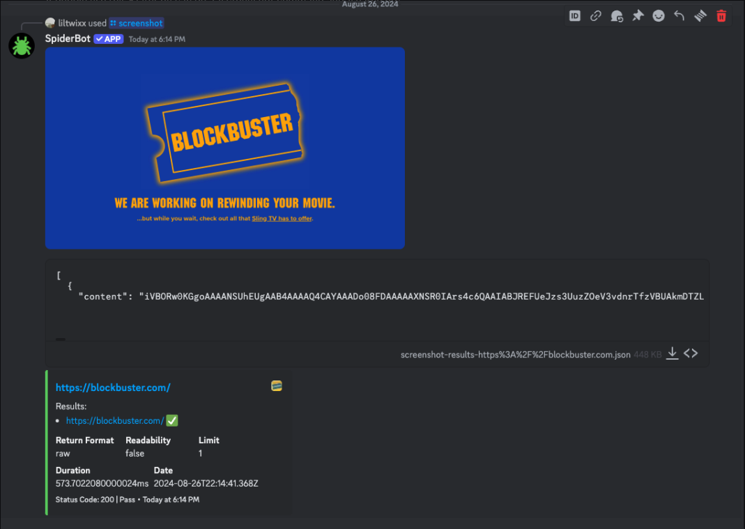 Discord bot scraping a website example